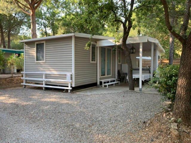 Mobile Home 6-Pers Camping Lei Suves-Cotes D'Azur-Including Airco Roquebrune-sur Argens Exterior foto