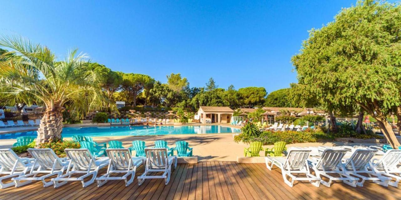 Mobile Home 6-Pers Camping Lei Suves-Cotes D'Azur-Including Airco Roquebrune-sur Argens Exterior foto